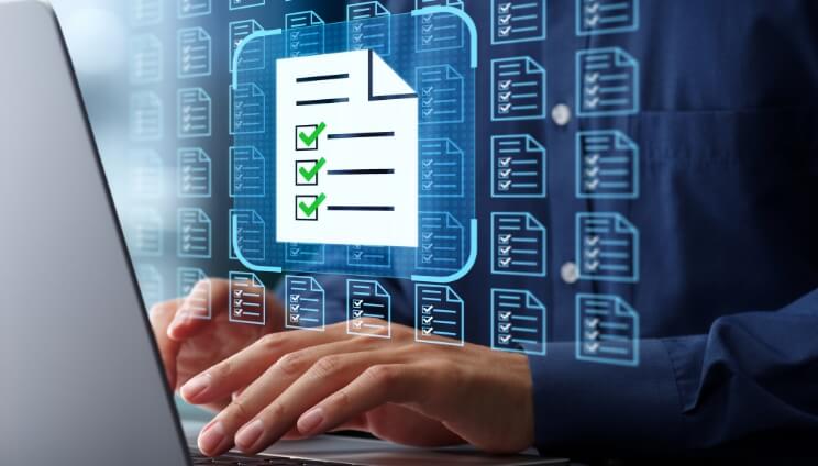 要件定義を完成させているイメージ